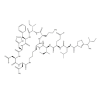 Bacitracine de zinc (1405-89-6) C66H101N17O16SZN