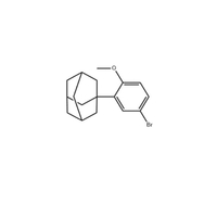 1- (5-bromo-2-méthoxy-phényl) adamantane (104224-63-7) C17H21Bro